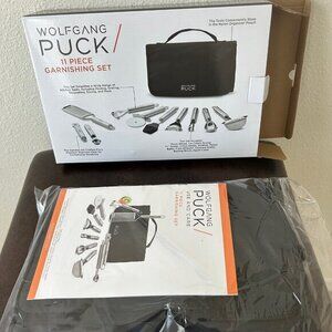 Wolfgang Puck 11 piece Garnishing Set with Storage Pouch NIB